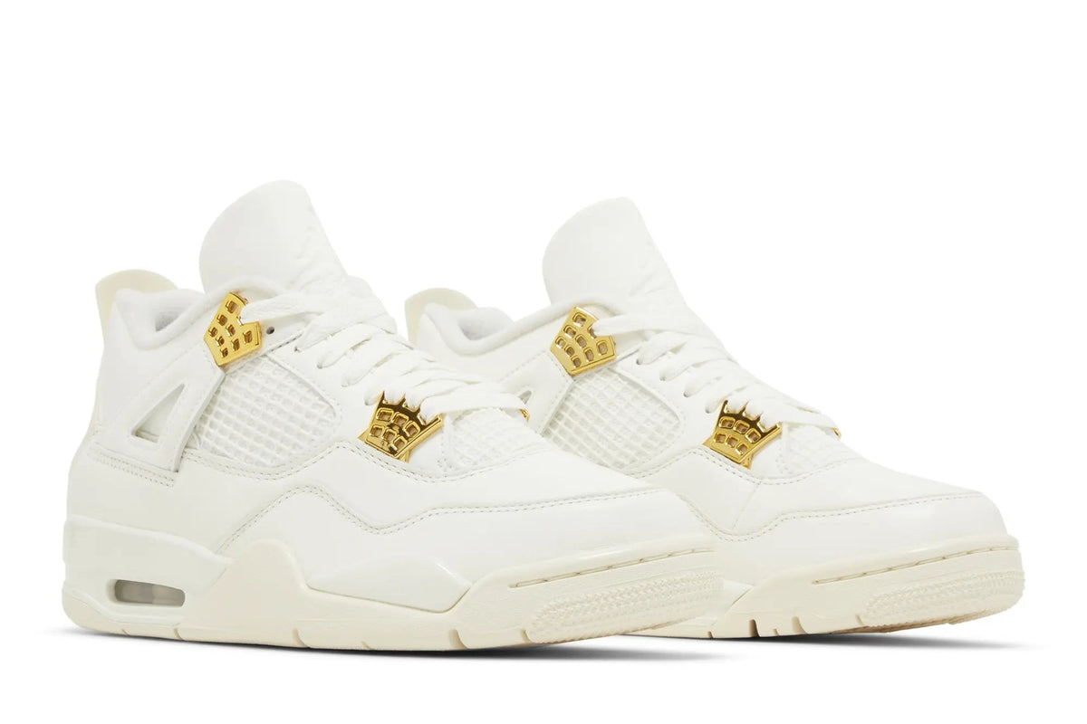 Wmns Jordan 4 Retro 'Metallic Gold'-Jordan 4-Laren Fete-Laren Fete