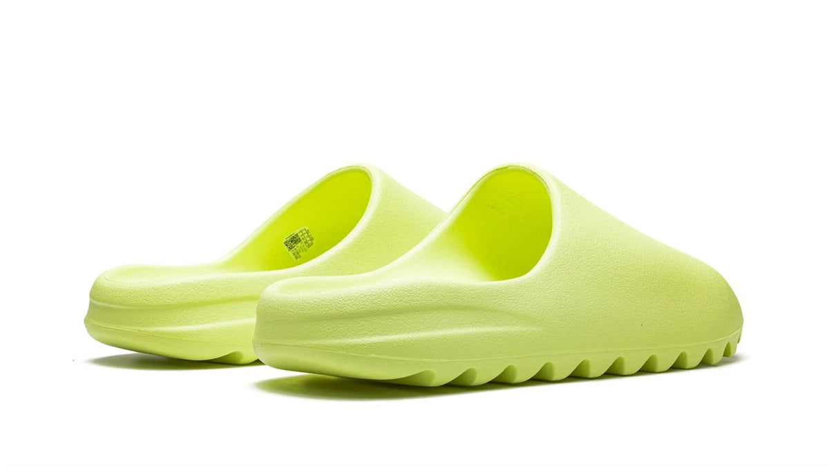 YEEZY SLIDE "Glow Green 2022"-Shoes-Laren Fete-Laren Fete