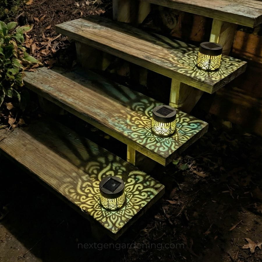 Yantra Solar Mandala Projector Garden Light-Home & Garden > Lighting > Outdoor Lighting > Decorative Outdoor Lighting-Laren Fete-Mandala-Laren Fete