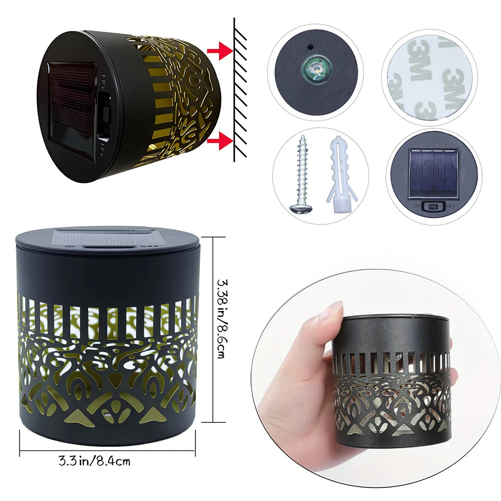Yantra Solar Mandala Projector Garden Light-Home & Garden > Lighting > Outdoor Lighting > Decorative Outdoor Lighting-Laren Fete-Mandala-Laren Fete