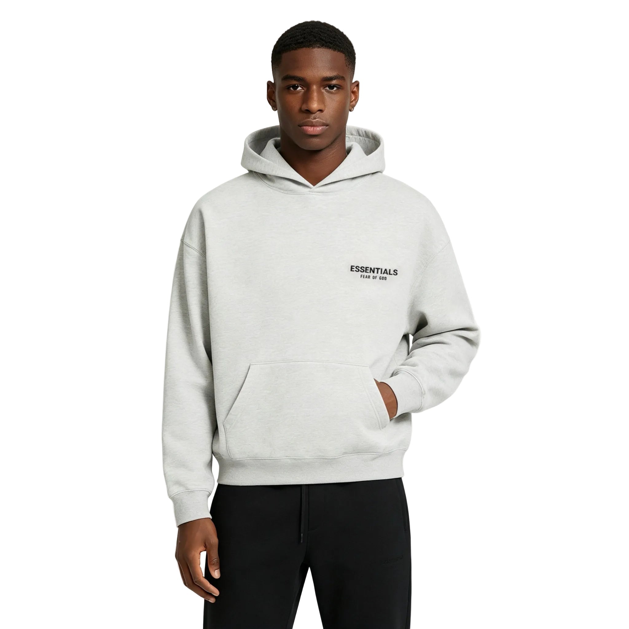 Fear of God Essentials Core Collection Hoodie Light Oatmeal