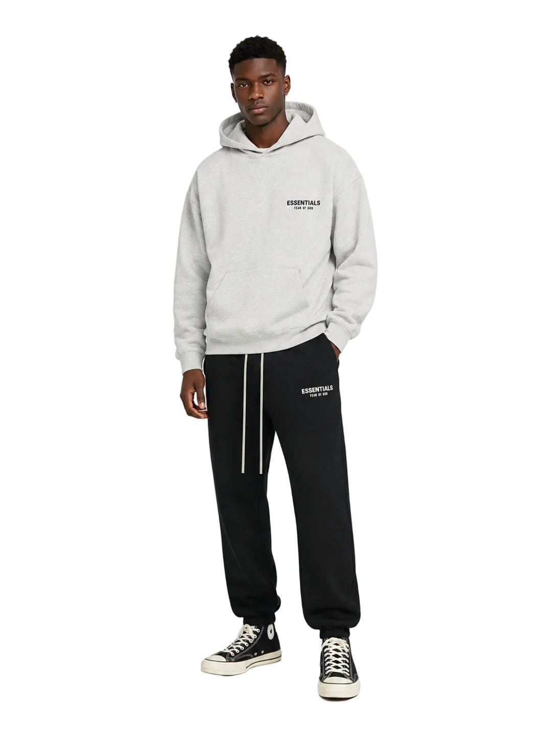Fear of God Essentials Fleece Essential Sweatpant (FW24) Black